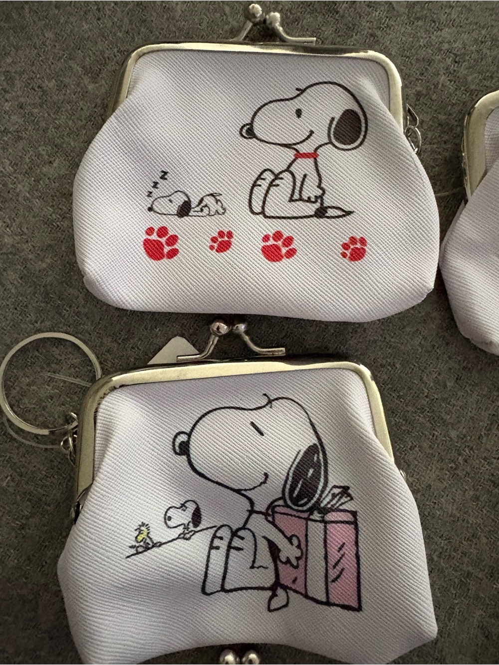 Snoopy Coin Purse Keychain choose your design - Picture 8 of 11